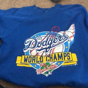 DODGERS 1988 WORLD SERIES PULLOVER